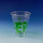 24oz Pet İçecek Tek Kullanımlık İçme Bardağı Kapaklı Plastik Bardaklar Geri Dönüşümlü