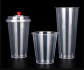 Pp Sert Plastik Tek Kullanımlık İçme Bardağı Kapaklı 500ml Enjeksiyon Kalıp Kupası