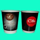 İçecek 20 Kapaklı Tek Kullanımlık Kahve Fincanları Gıda Sınıfı Mürekkep Boba Çay Dükkanları