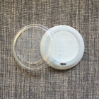 8oz Sürdürülebilir PLA Çift Duvar Kağıt Kapaklı Kahve Fincanları