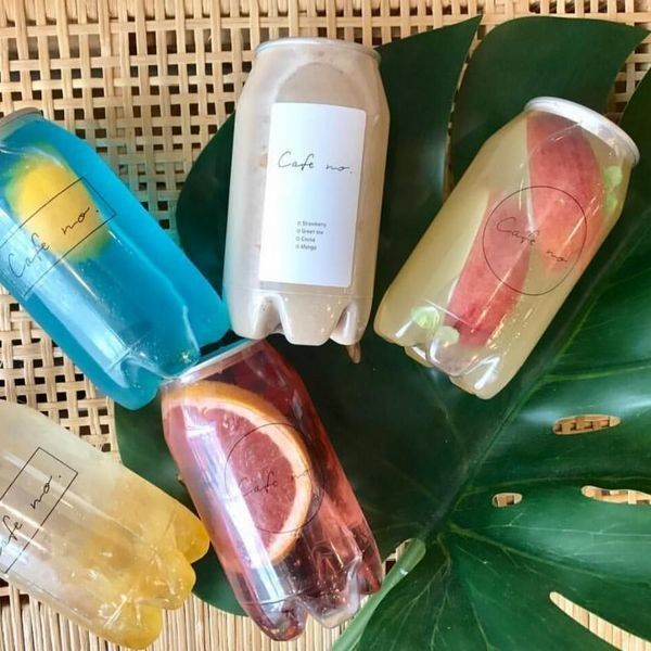 Bpa Ücretsiz 330 ml Pet Plastik İçecek Şişeleri Boba Çay Şarap Çevre Dostu Için Can