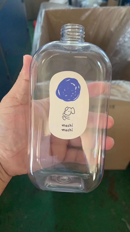 Boba Süt Çay Özel Tasarım için Gıda Sınıfı 300ml Pet Yuvarlak Plastik Şişeler