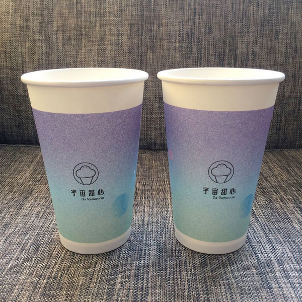 Tek Duvar Tek Kullanımlık Kağıt Bardak 12oz Sıcak İçecek Logo İçecek Ps Pp Kapaklı