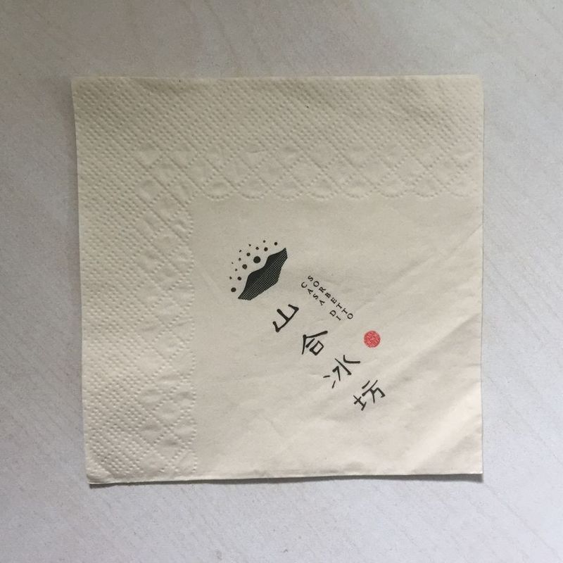 % 100 Biyolojik olarak ayrıştırılabilir düz 2 katlı tek kullanımlı dokuma kağıdı / küçük dokuma kağıdı havluları 33cm X 33cm