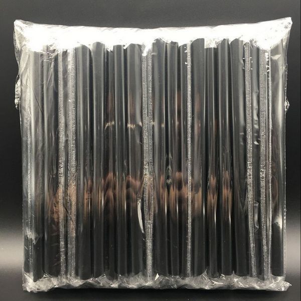 Boba Mağazaları için 0.6 * 23cm Renkli Plastik İçme Payet