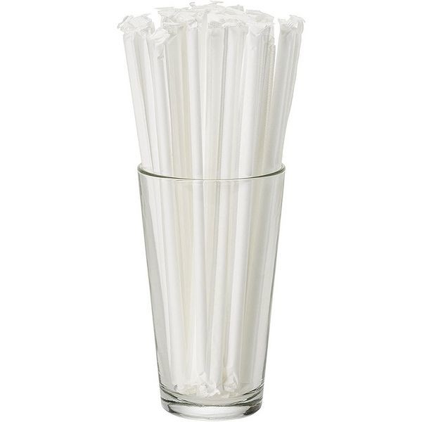 Boba Çay Mağazaları için Mısır Nişastası Biyobozunur PLA İçme Samanı